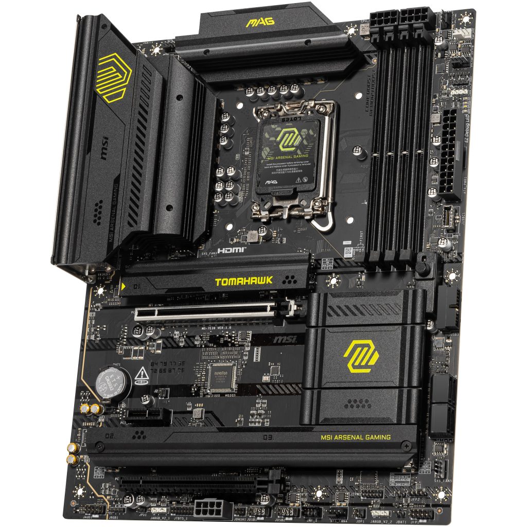 MSI MAG B860 Tomahawk WiFi motherboard, socket LGA 1851, Intel B860, ATX, DDR5