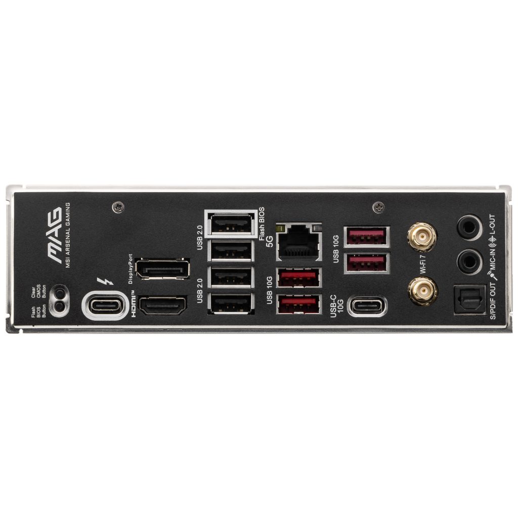 MSI MAG B860 Tomahawk WiFi motherboard, socket LGA 1851, Intel B860, ATX, DDR5