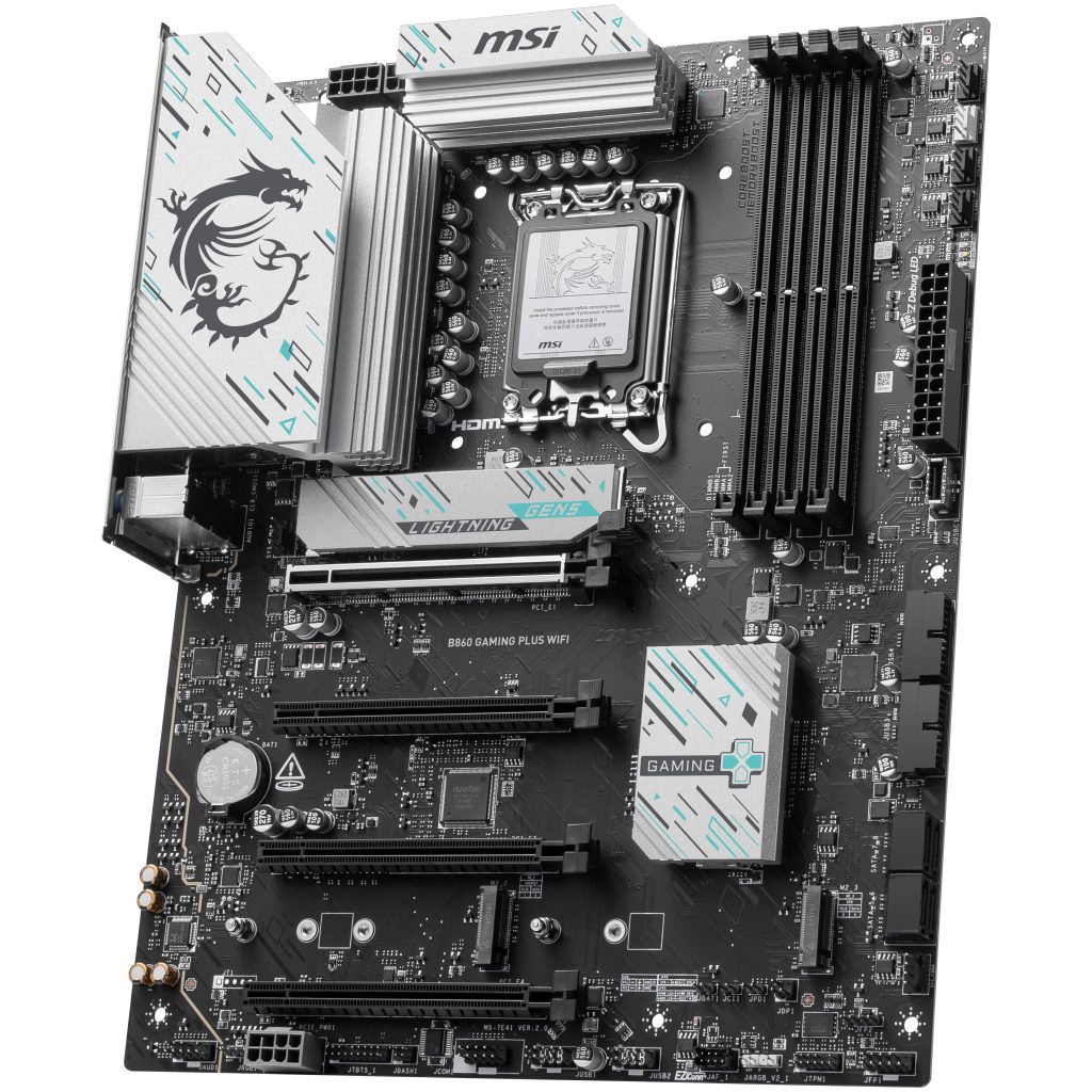 MSI B860 Gaming Plus WiFi motherboard, socket LGA 1851, Intel B860, ATX, DDR5