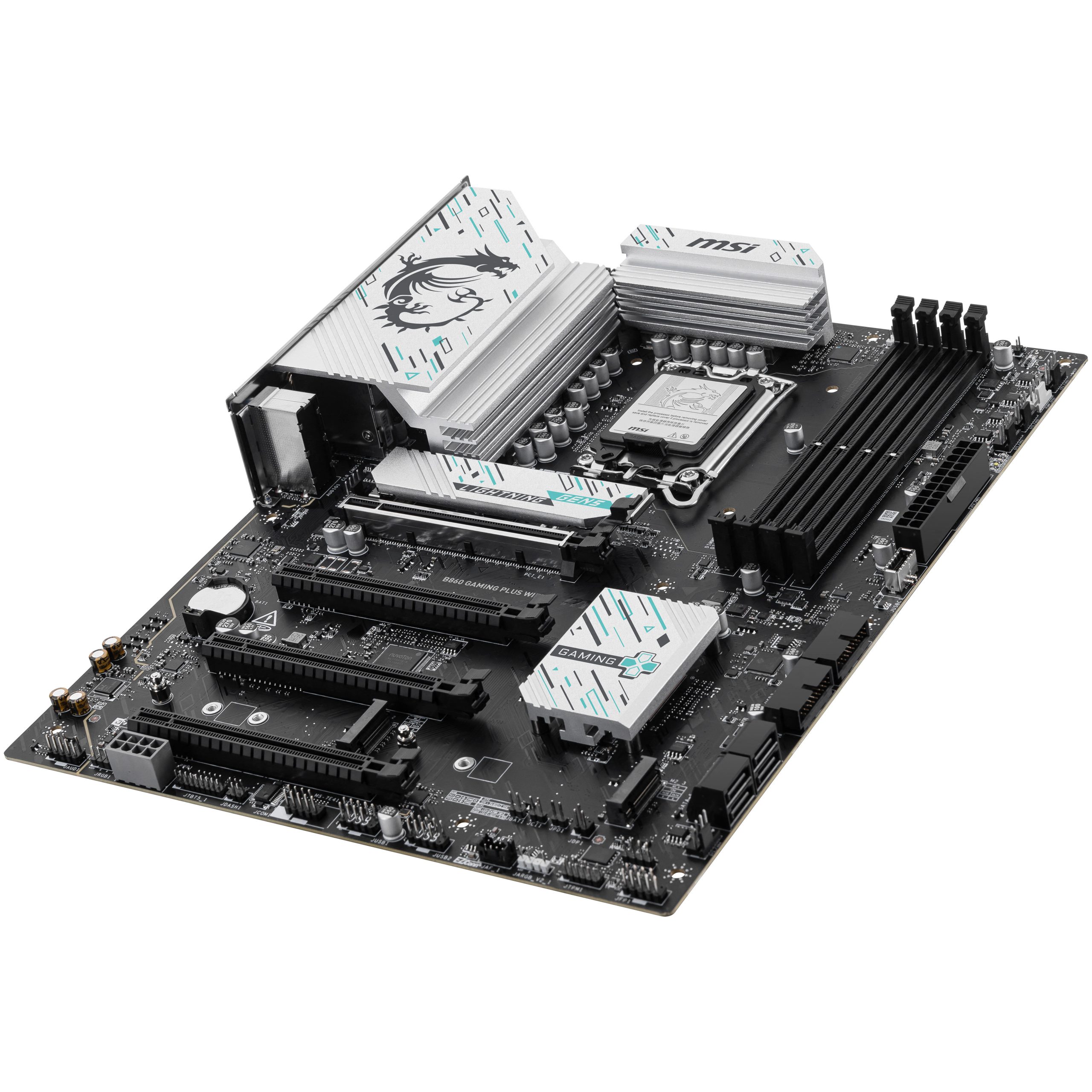 MSI B860 Gaming Plus WiFi motherboard, socket LGA 1851, Intel B860, ATX, DDR5