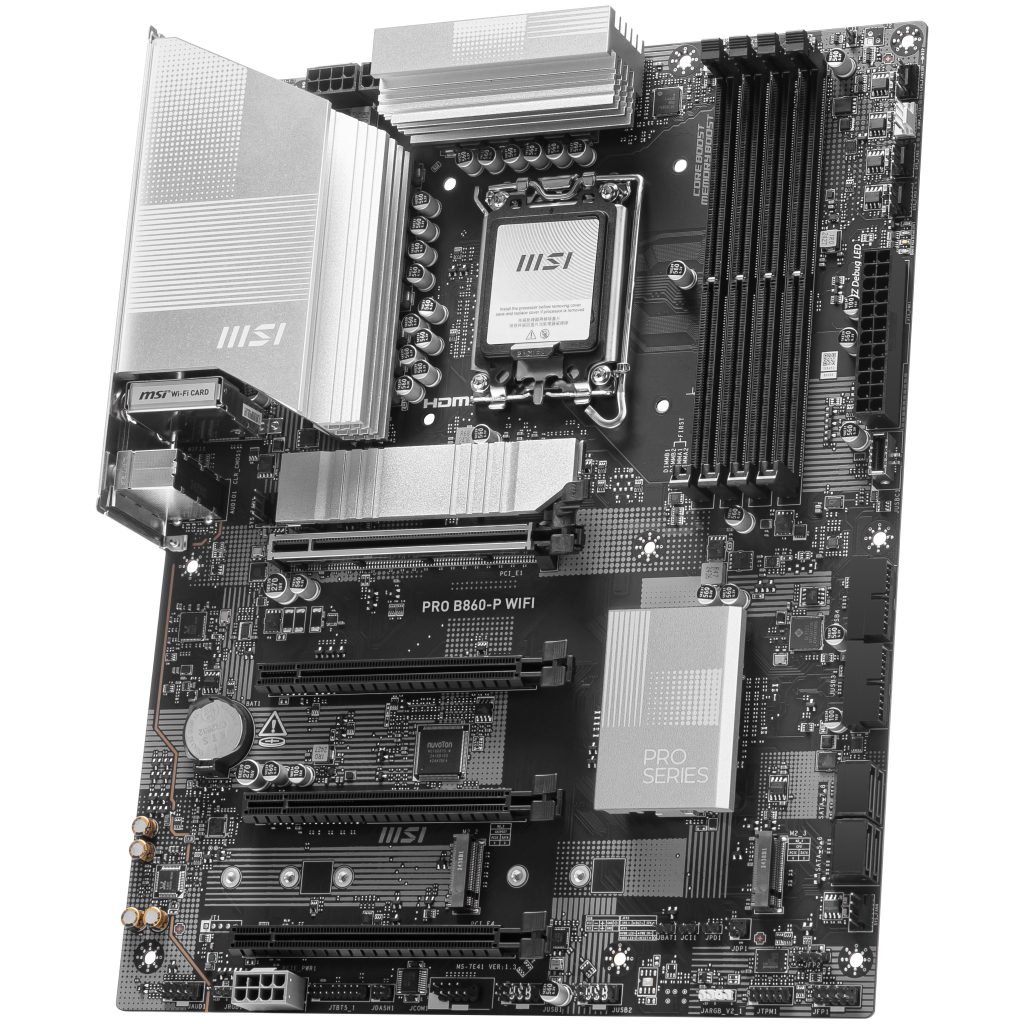 MSI PRO B860-P WiFi motherboard, socket LGA 1851, Intel B860, ATX, DDR5