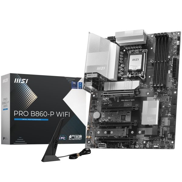 MSI PRO B860-P WiFi motherboard, socket LGA 1851, Intel B860, ATX, DDR5