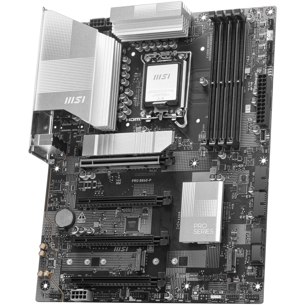 MSI PRO B860-P motherboard, socket LGA 1851, Intel B860, ATX, DDR5