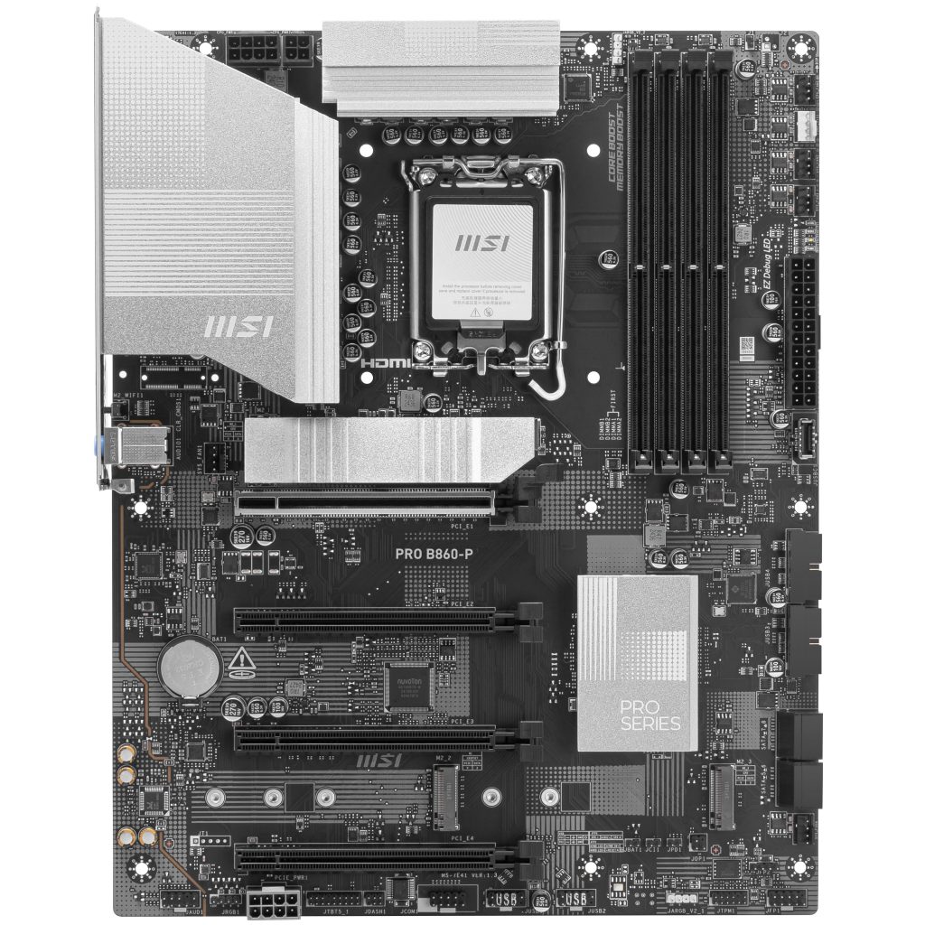 MSI PRO B860-P motherboard, socket LGA 1851, Intel B860, ATX, DDR5