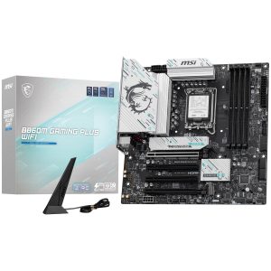 MSI B860M Gaming Plus WiFi motherboard, socket LGA 1851, Intel B860, mATX, DDR5