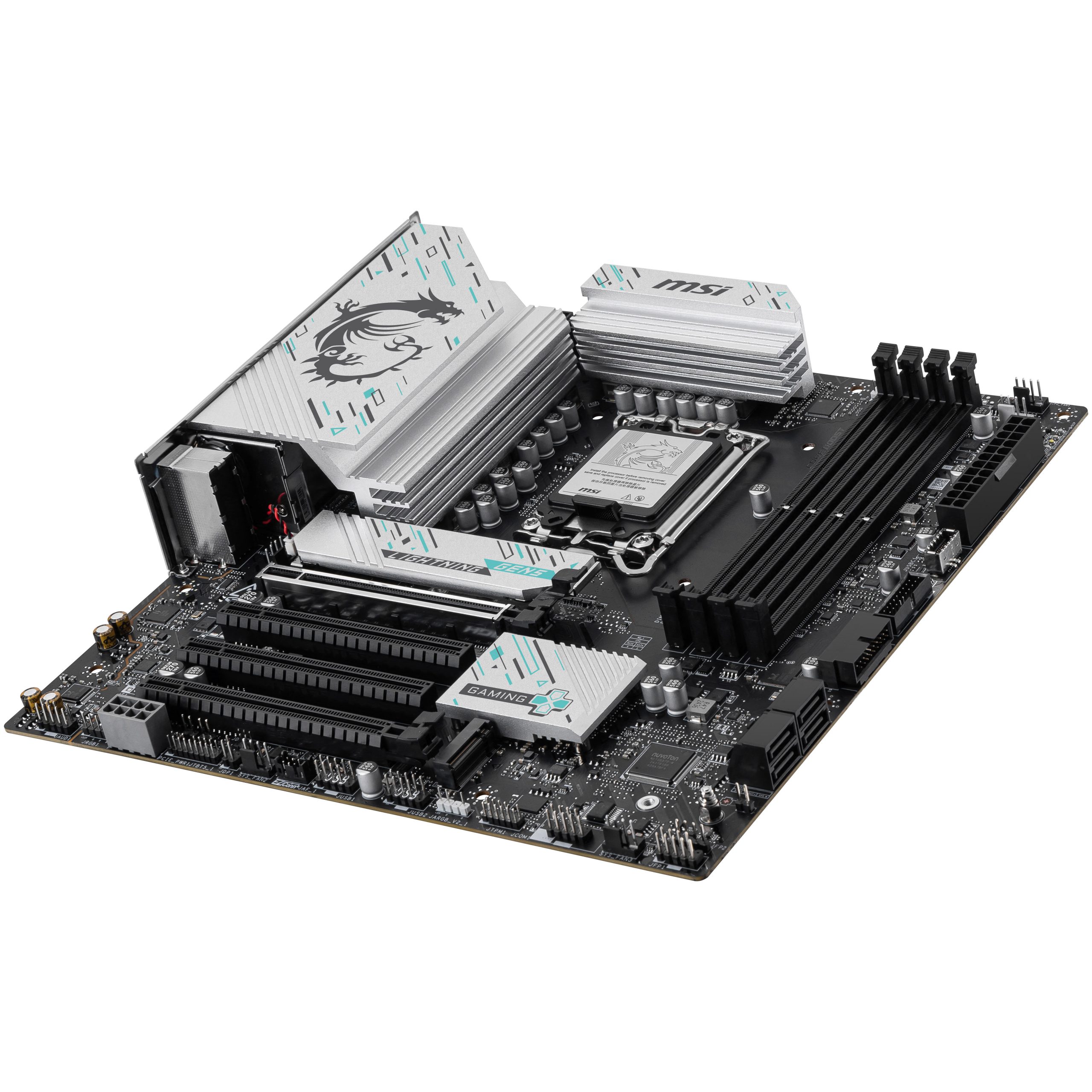 MSI B860M Gaming Plus WiFi motherboard, socket LGA 1851, Intel B860, mATX, DDR5