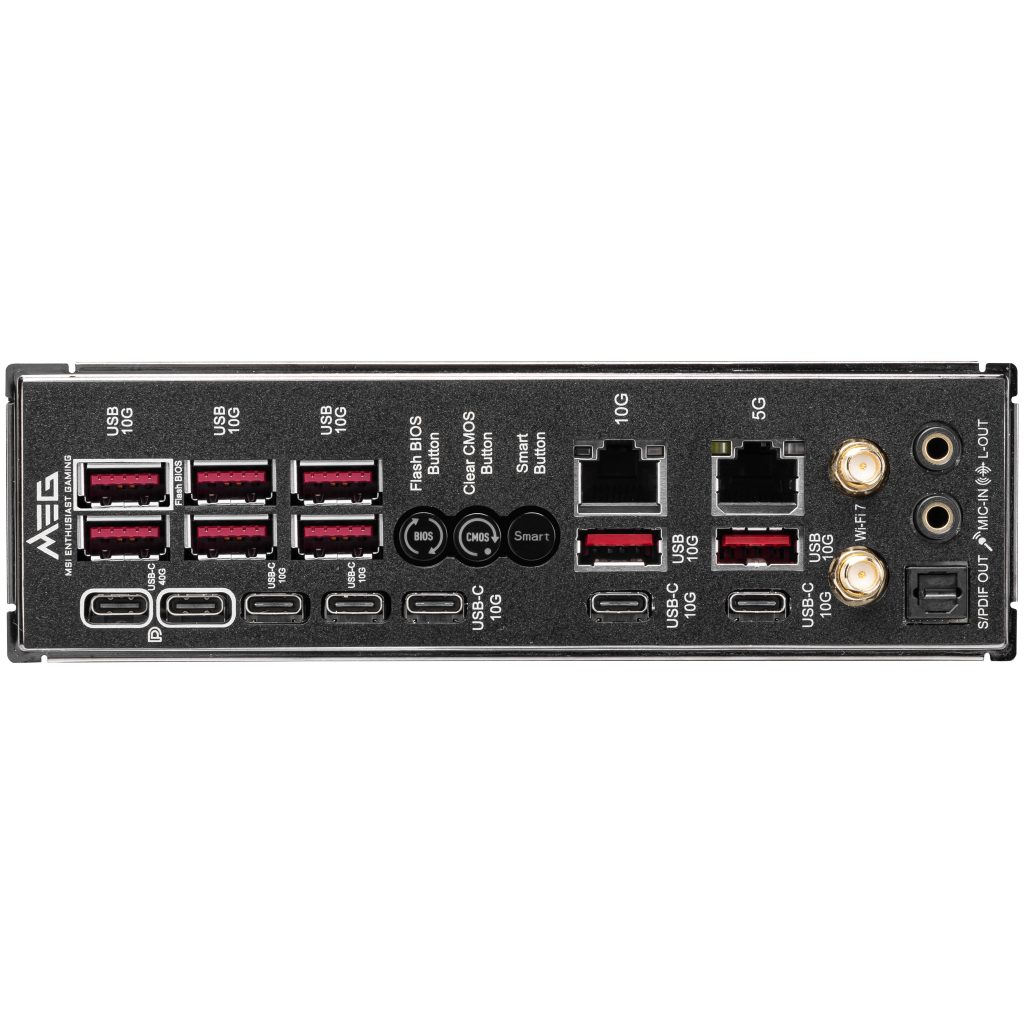 MSI MEG X870E Godlike motherboard, socket AM5, AMD X870E, E-ATX, DDR5