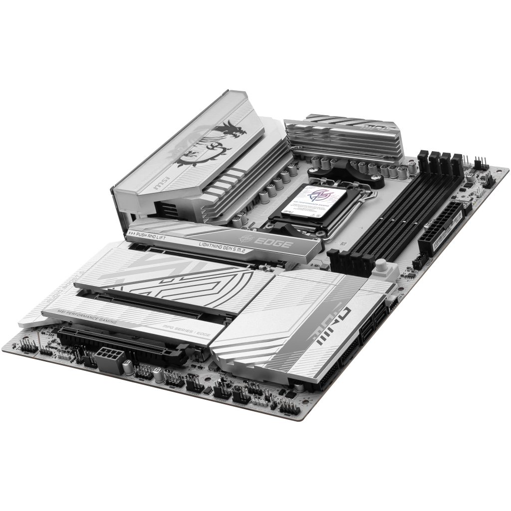 MSI MPG X870E Edge TI WiFi motherboard, socket AM5, AMD X870E, ATX, DDR5