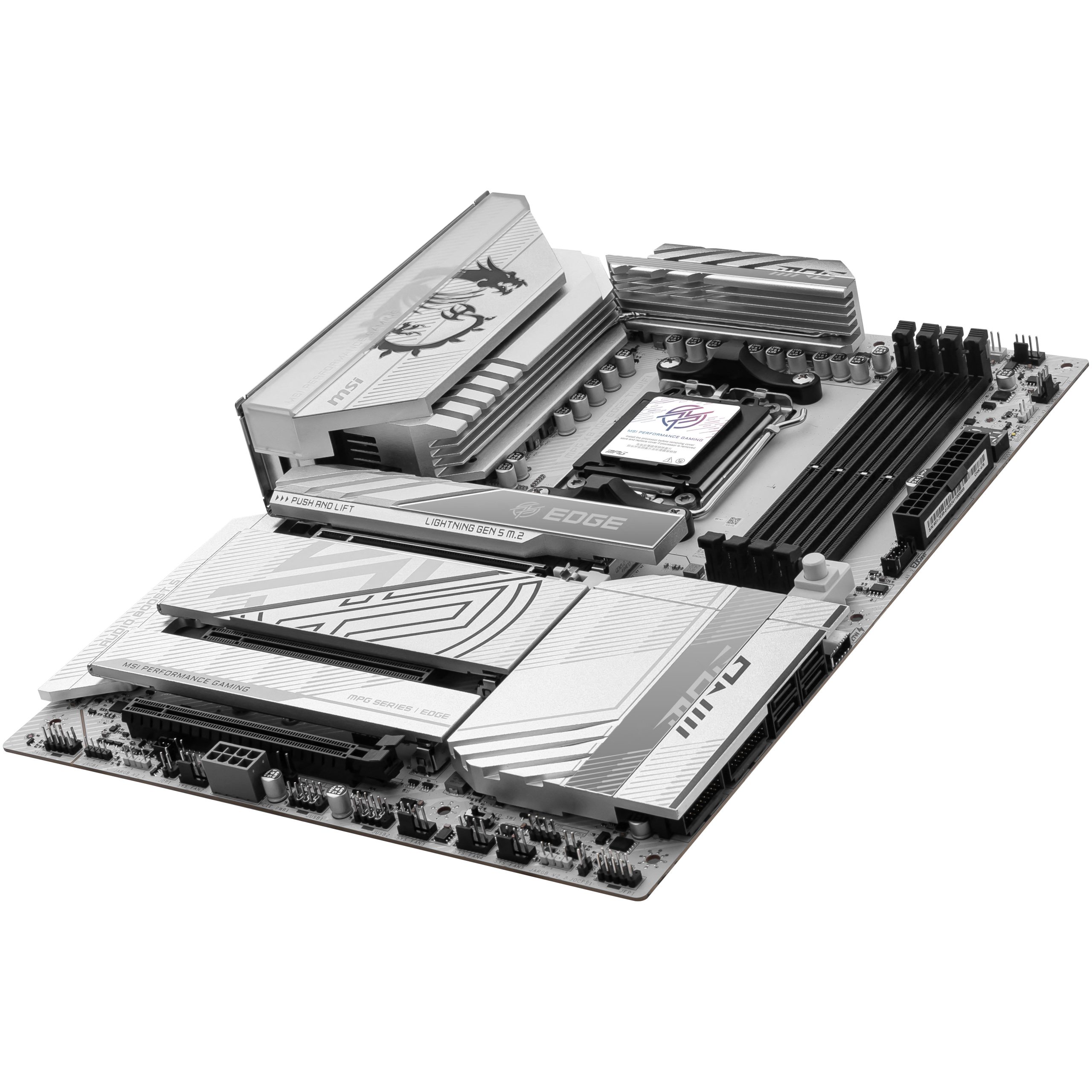 MSI MPG X870E Edge TI WiFi motherboard, socket AM5, AMD X870E, ATX, DDR5
