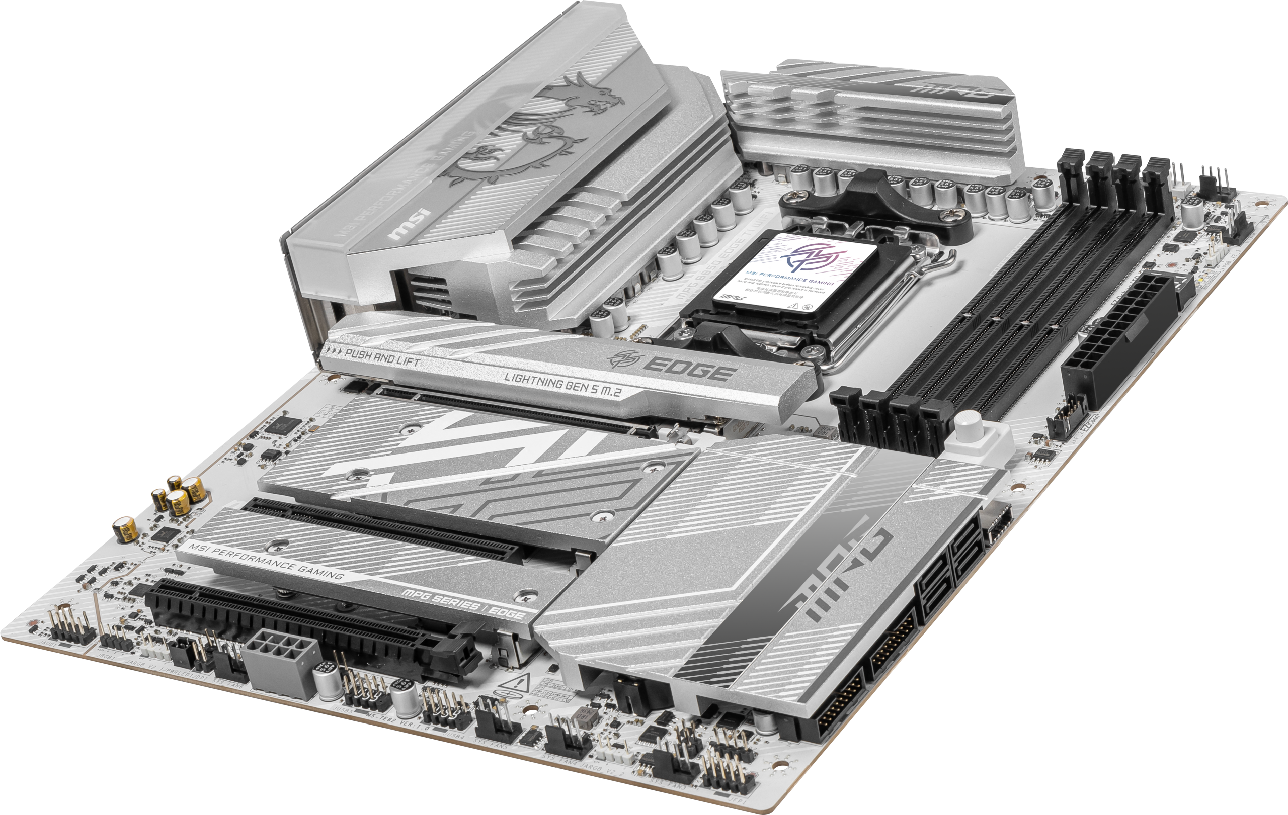 MSI MPG B850 Edge TI WiFi motherboard, socket AM5, AMD B850, ATX, DDR5