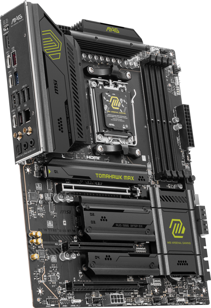 MSI MAG B850 Tomahawk Max WiFi motherboard, socket AM5, AMD B850, ATX, DDR5