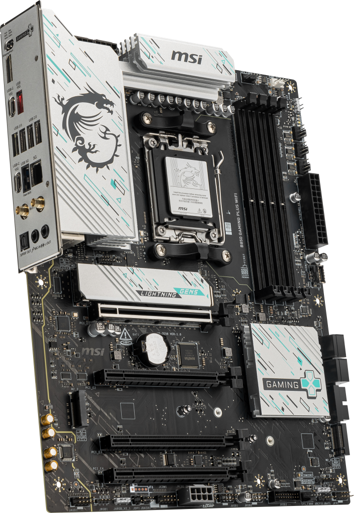 MSI B850 Gaming Plus WiFi motherboard, socket AM5, AMD B850, ATX, DDR5