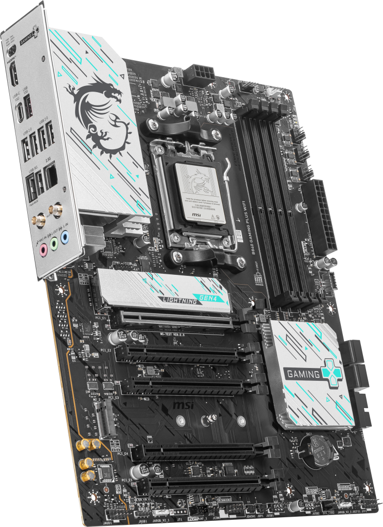MSI B840 Gaming Plus WiFi motherboard, Socket AM5, AMD B840, ATX, DDR5 : image 5