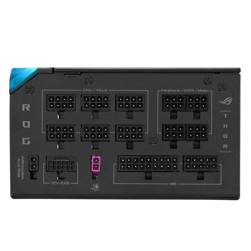 ASUS ROG Thor Platinum III, 80 PLUS Platinum power supply, modular, ATX 3.1, PCIe 5.1 - 1,200 Watt