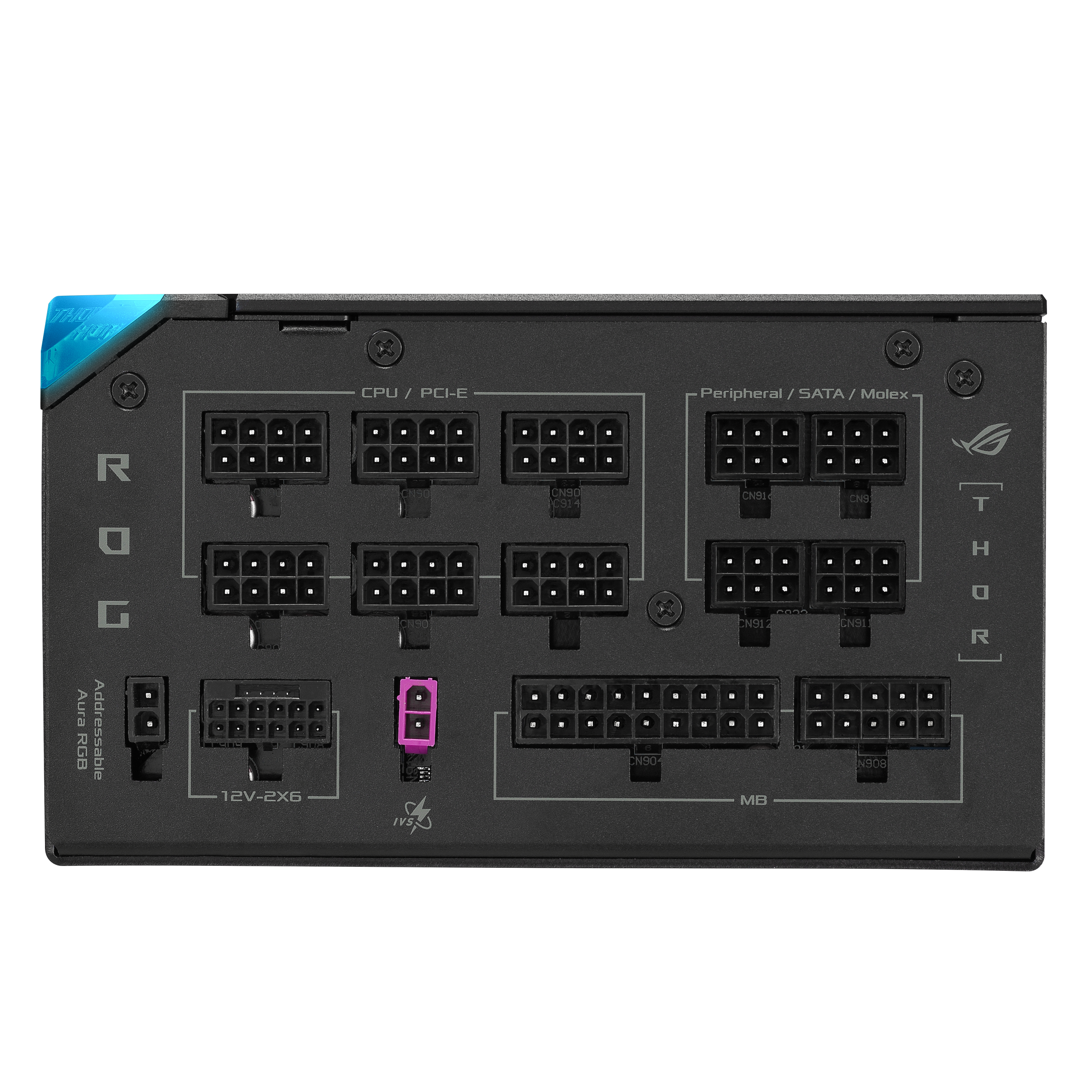 ASUS ROG Thor Platinum III, 80 PLUS Platinum power supply, modular, ATX 3.1, PCIe 5.1 - 1,000 Watt