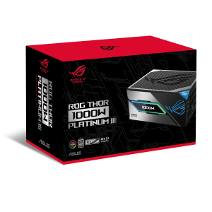 ASUS ROG Thor Platinum III, 80 PLUS Platinum power supply, modular, ATX 3.1, PCIe 5.1 - 1,000 Watt