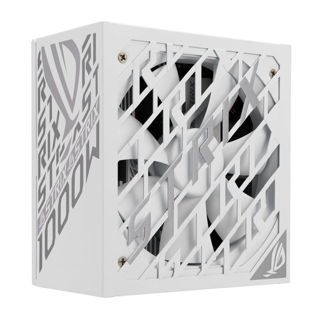 ASUS ROG Strix 1000W Platinum, 80 PLUS Platinum power supply, modular, PCIe 5.1 - 1,000 Watts, white