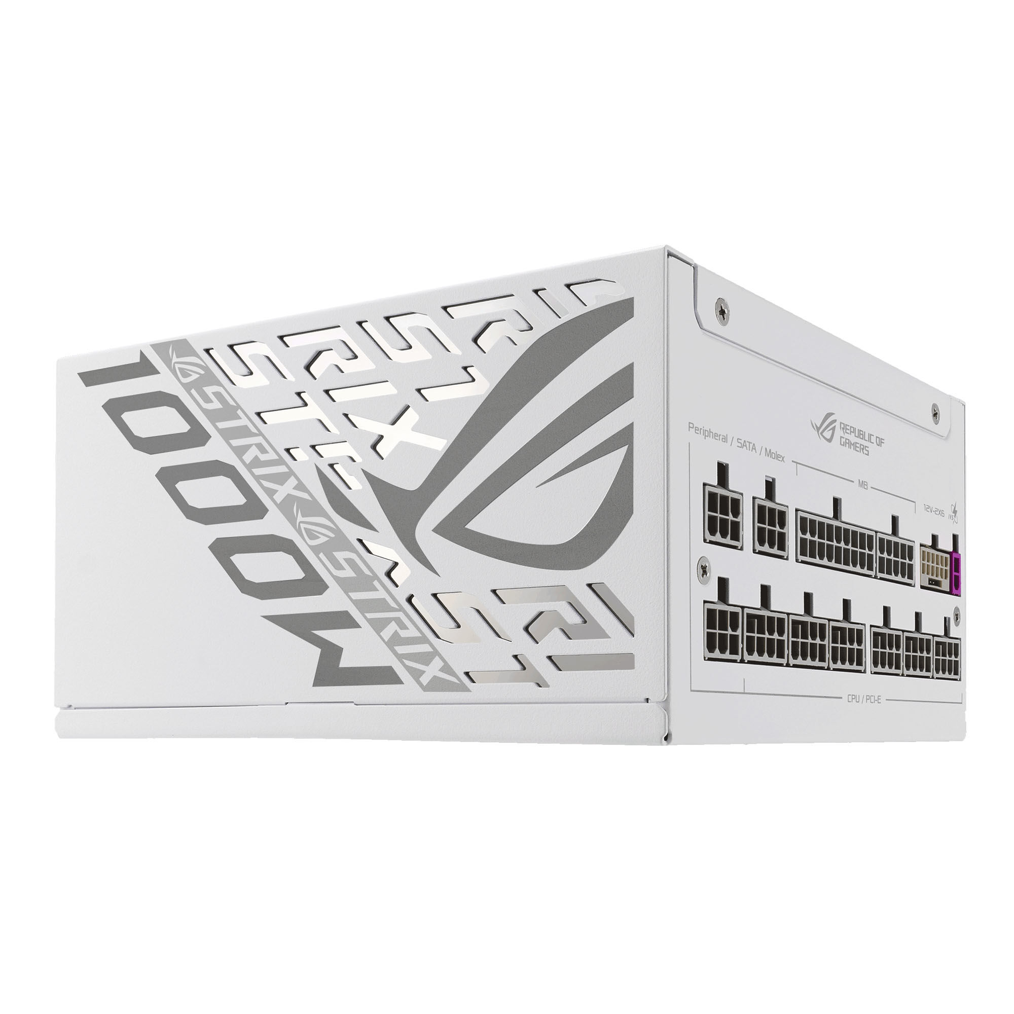 ASUS ROG Strix 1000W Platinum, 80 PLUS Platinum power supply, modular, PCIe 5.1 - 1,000 Watts, white