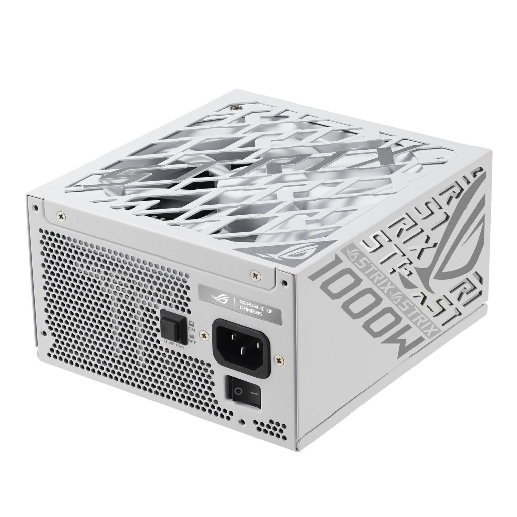ASUS ROG Strix 1000W Platinum, 80 PLUS Platinum power supply, modular, PCIe 5.1 - 1,000 Watts, white