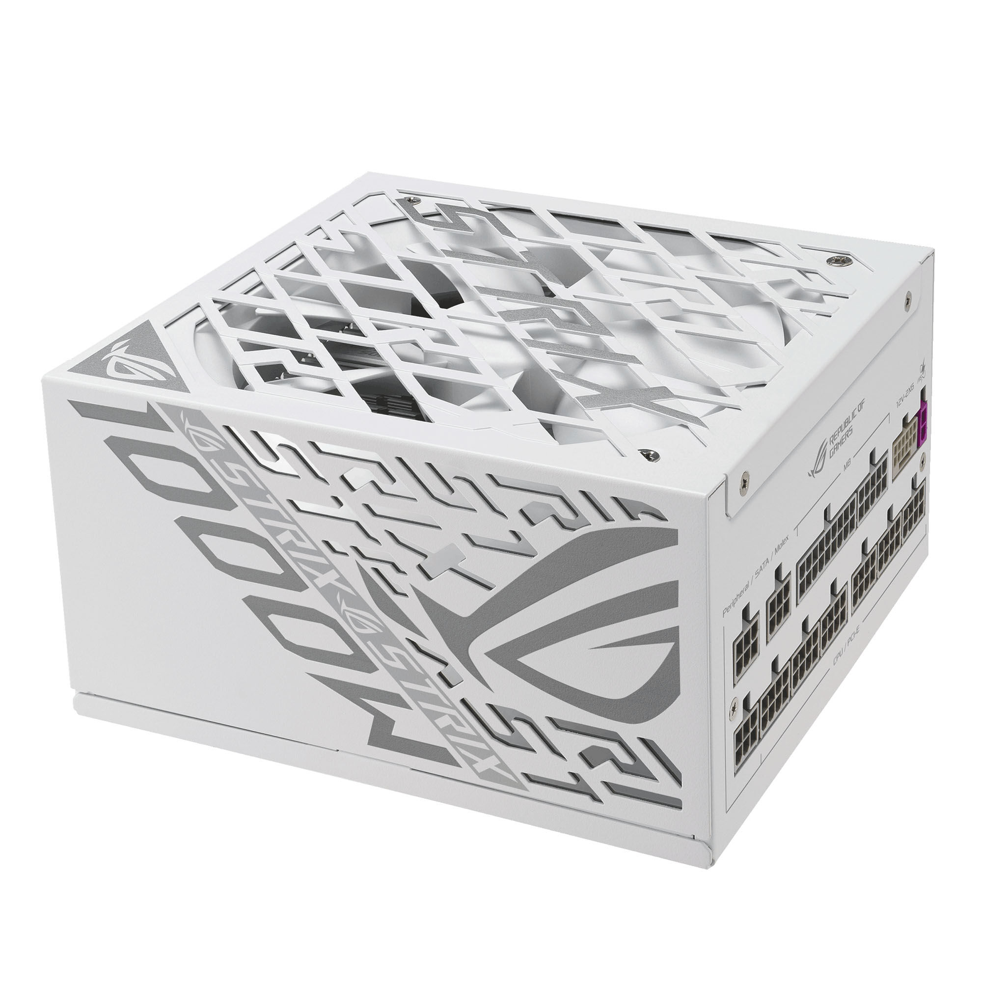 ASUS ROG Strix 1000W Platinum, 80 PLUS Platinum power supply, modular, PCIe 5.1 - 1,000 Watts, white