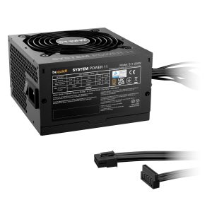 be quiet! System Power 11 80 PLUS Bronze power supply, ATX 3.1, PCIe 5.1 - 550 Watt, black : image 2
