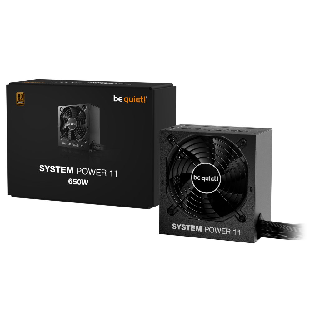 be quiet! System Power 11 80 PLUS Bronze power supply, ATX 3.1, PCIe 5.1 - 650 Watt, black : image 3