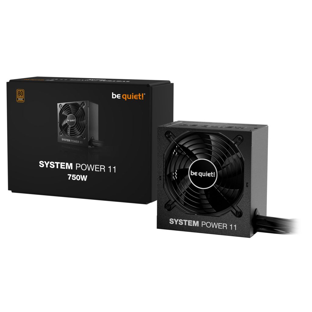 be quiet! System Power 11 80 PLUS Bronze power supply, ATX 3.1, PCIe 5.1 - 750 Watt, black : image 3
