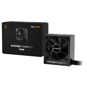 be quiet! System Power 11 80 PLUS Bronze power supply, ATX 3.1, PCIe 5.1 - 750 Watt, black : image 3
