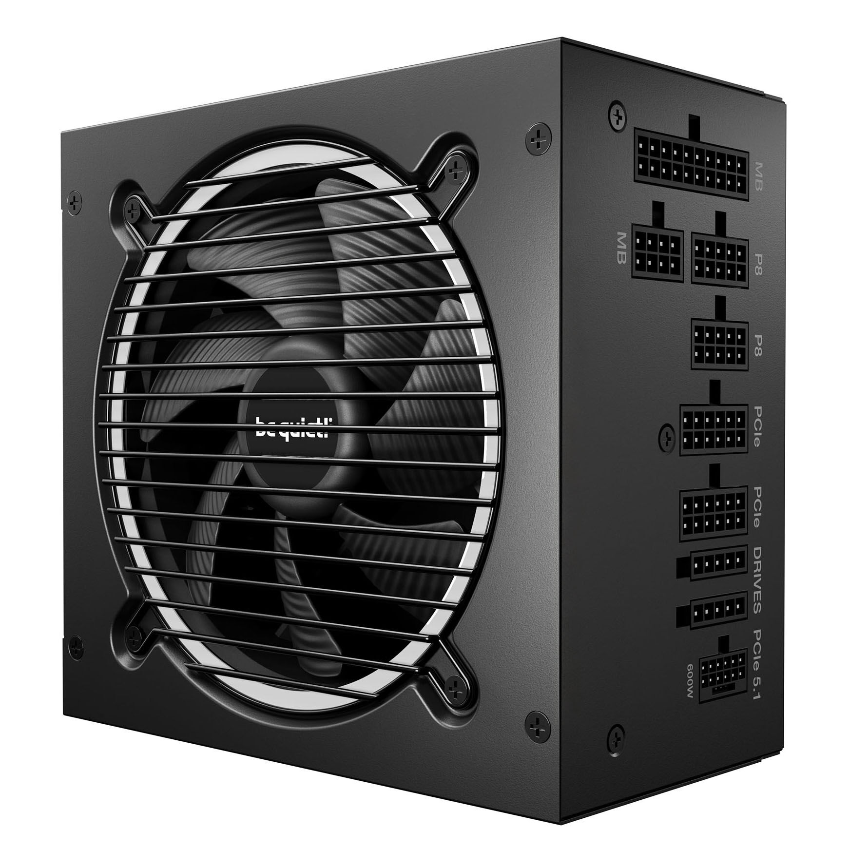 be quiet! Pure Power 13M 80 PLUS Gold power supply, ATX 3.1, PCIe 5.1 - 850 Watt, black