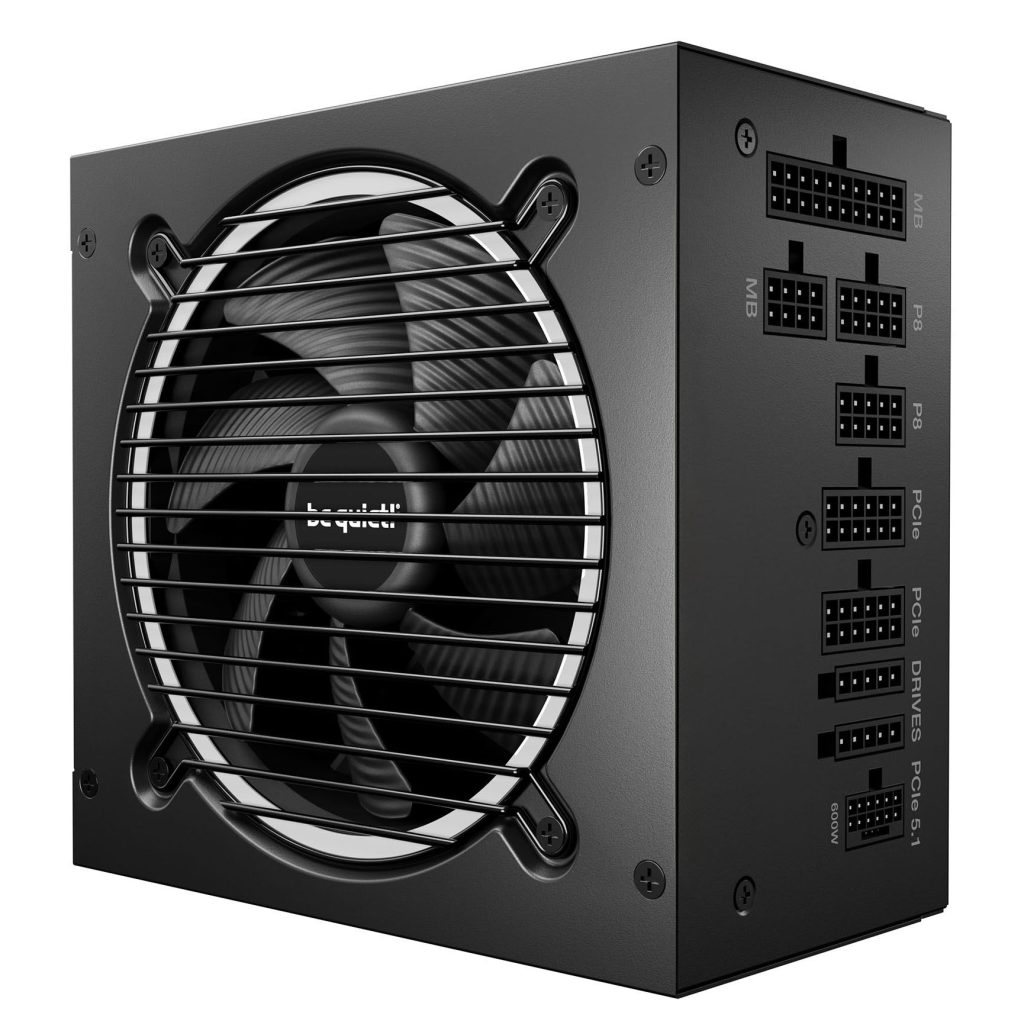 be quiet! Pure Power 13M 80 PLUS Gold power supply, ATX 3.1, PCIe 5.1 - 1,000 Watt, black
