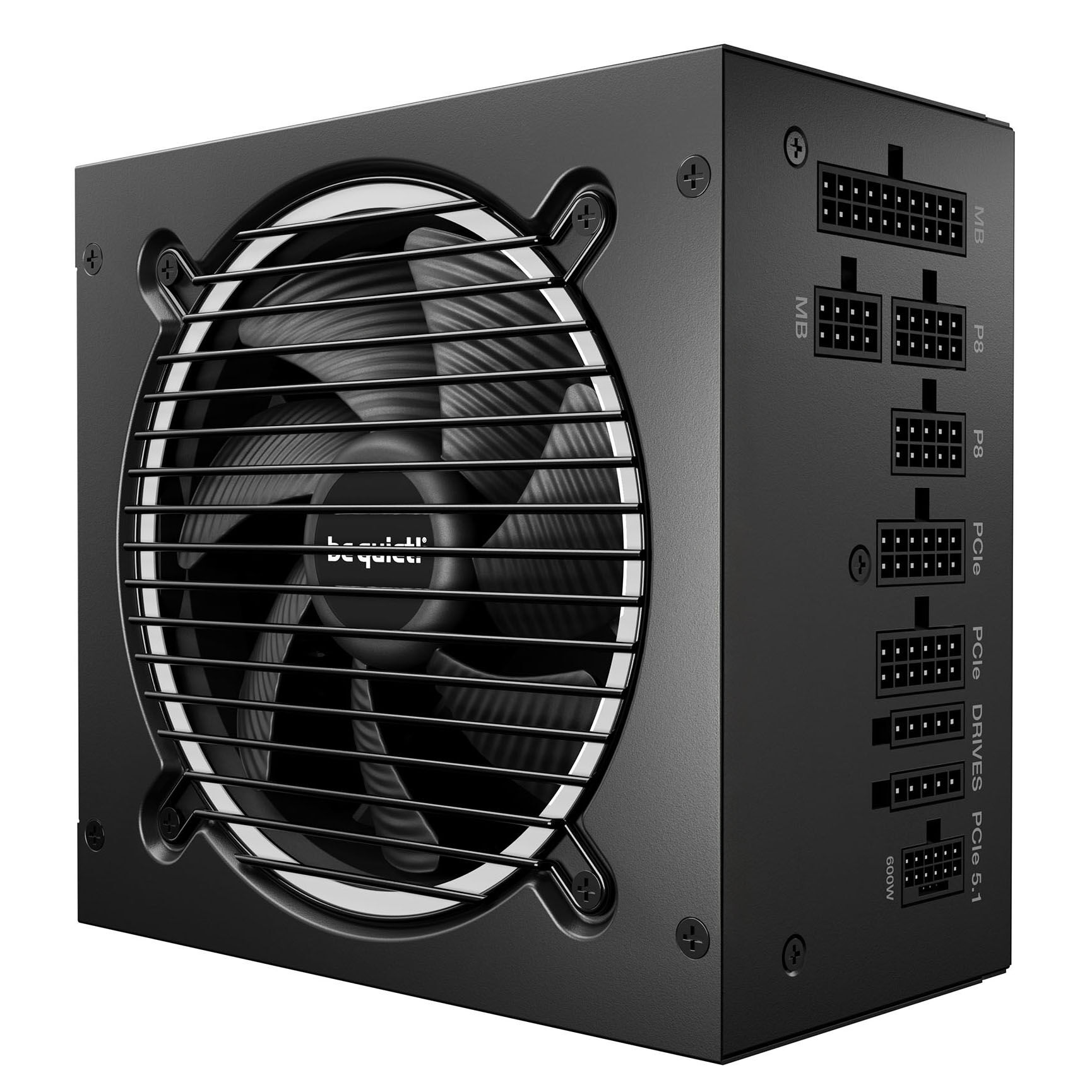 be quiet! Pure Power 13M 80 PLUS Gold power supply, ATX 3.1, PCIe 5.1 - 1,000 Watt, black