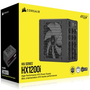 Corsair HXi Series (2025) HX1200i Power Supply 80 PLUS Platinum Power Supply, Modular, ATX 3.1, PCIe 5.1 - 1200 : image 15