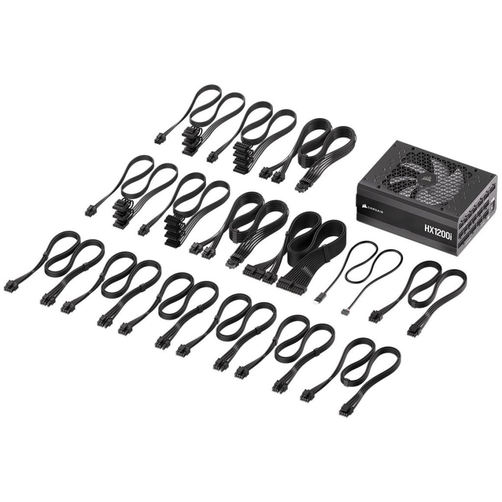 Corsair HXi Series (2025) HX1200i Power Supply 80 PLUS Platinum Power Supply, Modular, ATX 3.1, PCIe 5.1 - 1200 : image 10