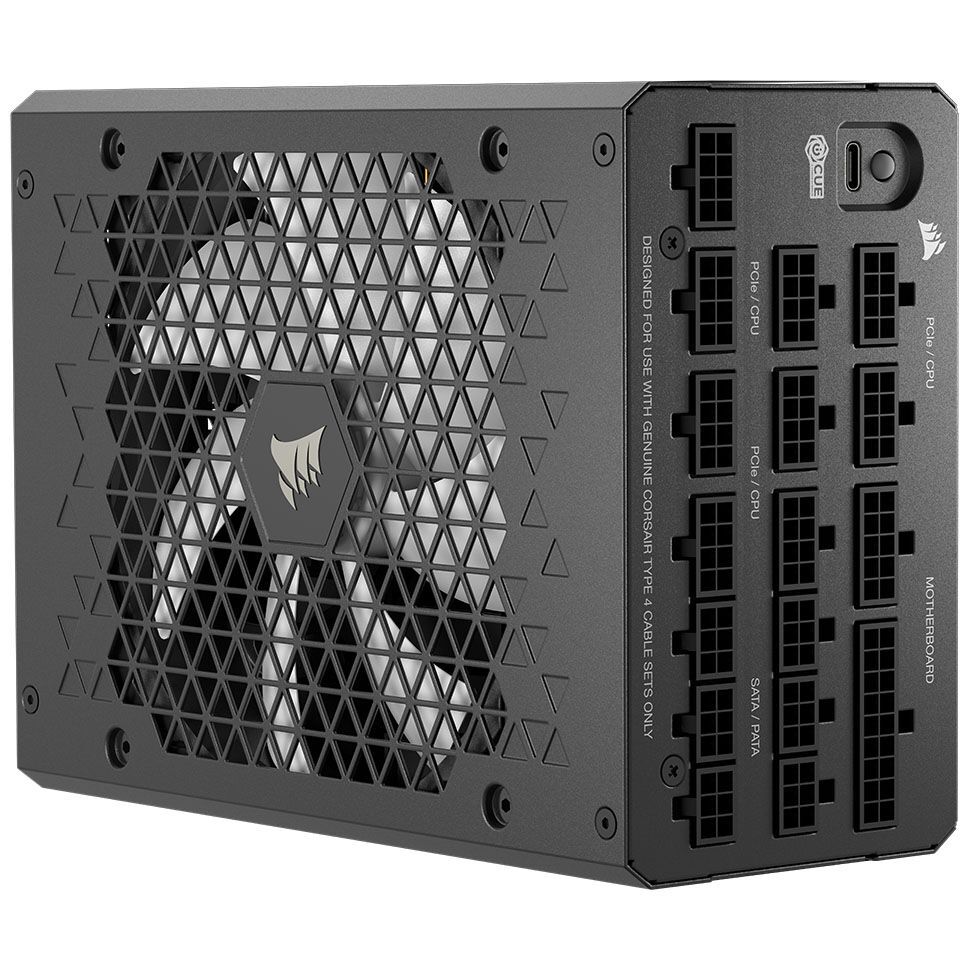 Corsair HXi Series (2025) HX1200i Power Supply 80 PLUS Platinum Power Supply, Modular, ATX 3.1, PCIe 5.1 - 1200 : image 4