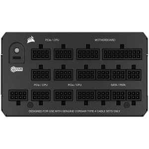 Corsair HXi Series (2025) HX1200i Power Supply 80 PLUS Platinum Power Supply, Modular, ATX 3.1, PCIe 5.1 - 1200 : image 9