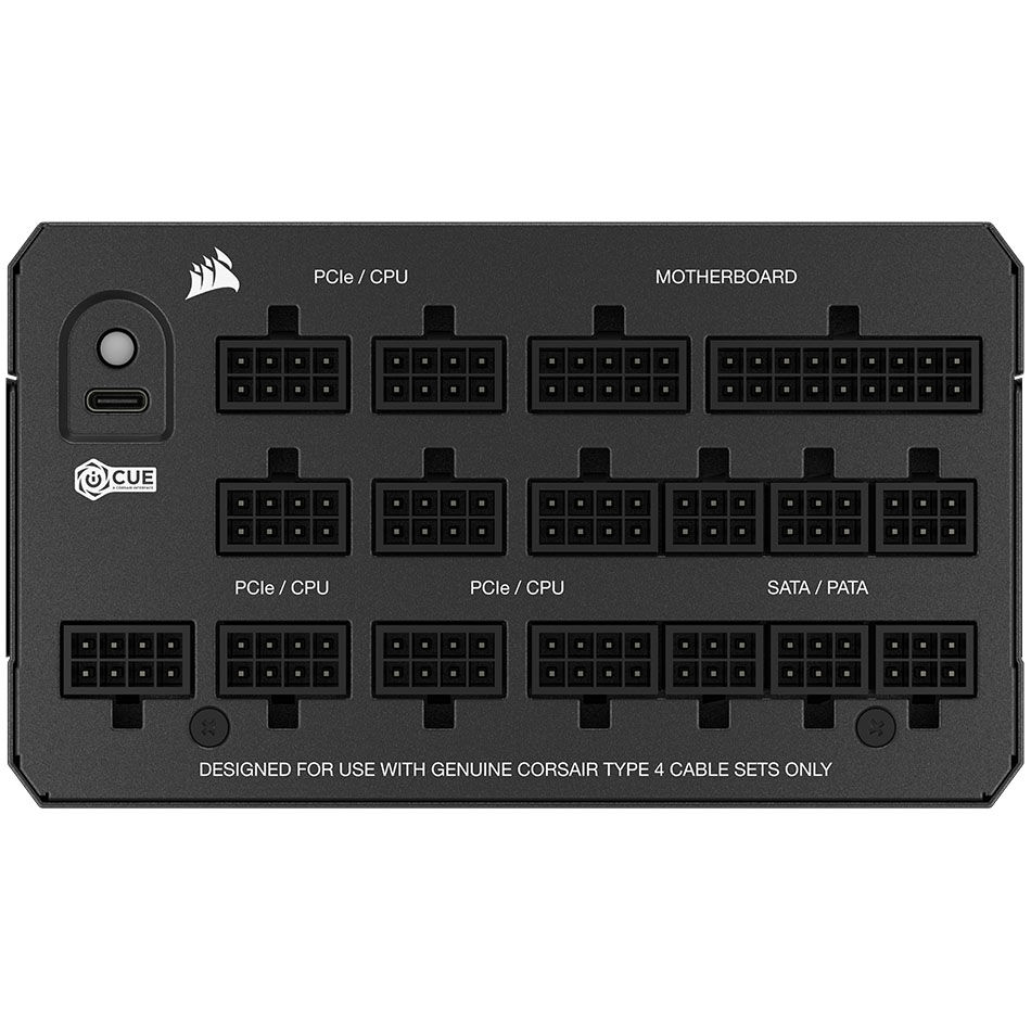 Corsair HXi Series (2025) HX1200i Power Supply 80 PLUS Platinum Power Supply, Modular, ATX 3.1, PCIe 5.1 - 1200 : image 9