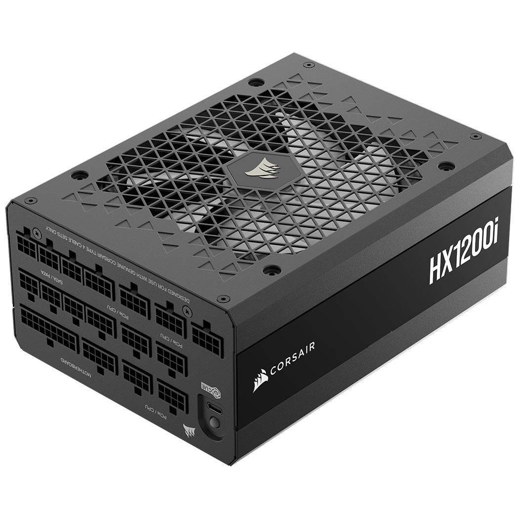 Corsair HXi Series (2025) HX1200i Power Supply 80 PLUS Platinum Power Supply, Modular, ATX 3.1, PCIe 5.1 - 1200 : image 1
