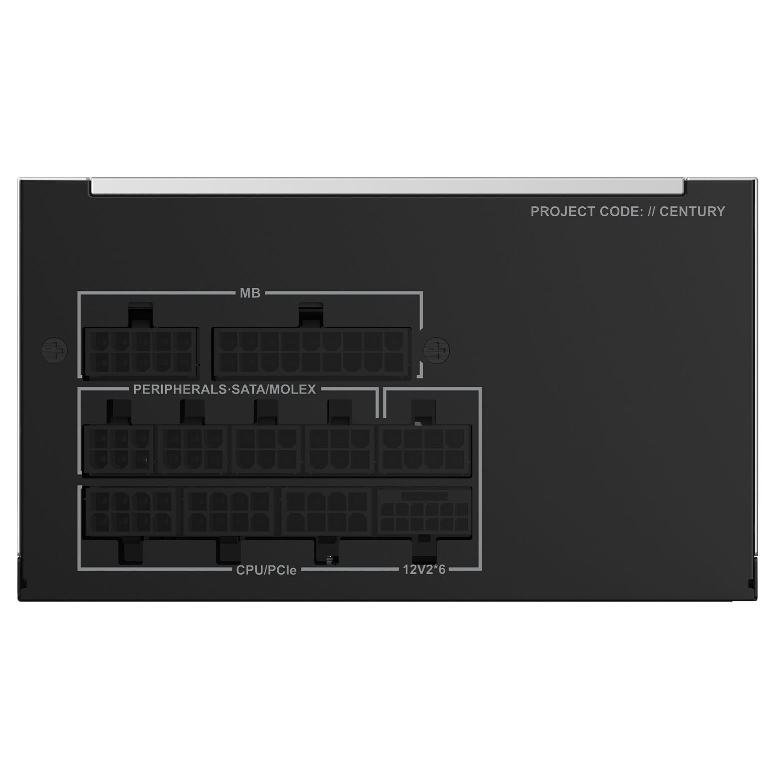 Montech Century II 80 PLUS Gold power supply, fully modular, ATX 3.1, PCIe 5.1 - 850 watts