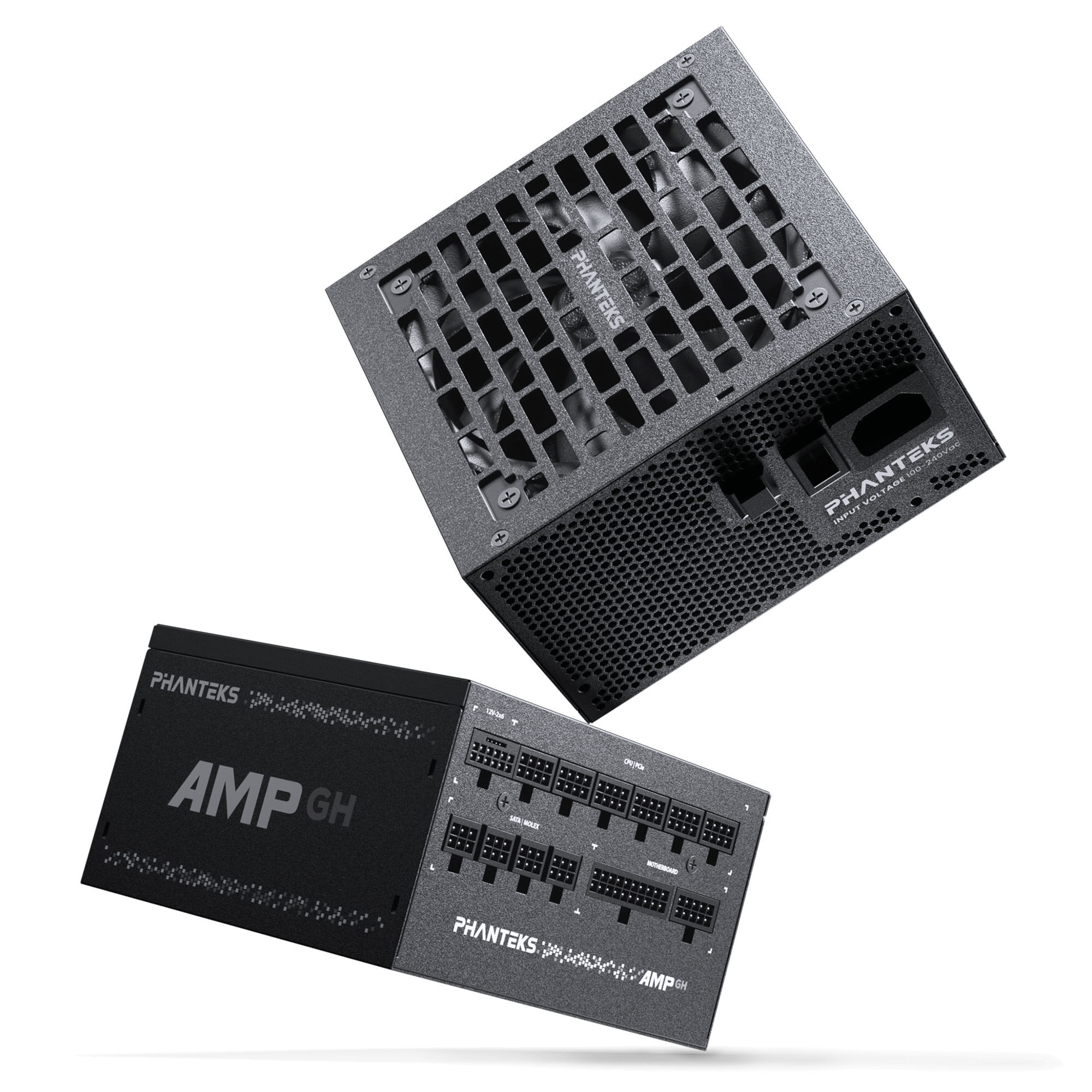 Phanteks AMP GH 1200W 80 PLUS Platinum power supply, PCIe 5.1, ATX 3.1 - 1200 Watt, black