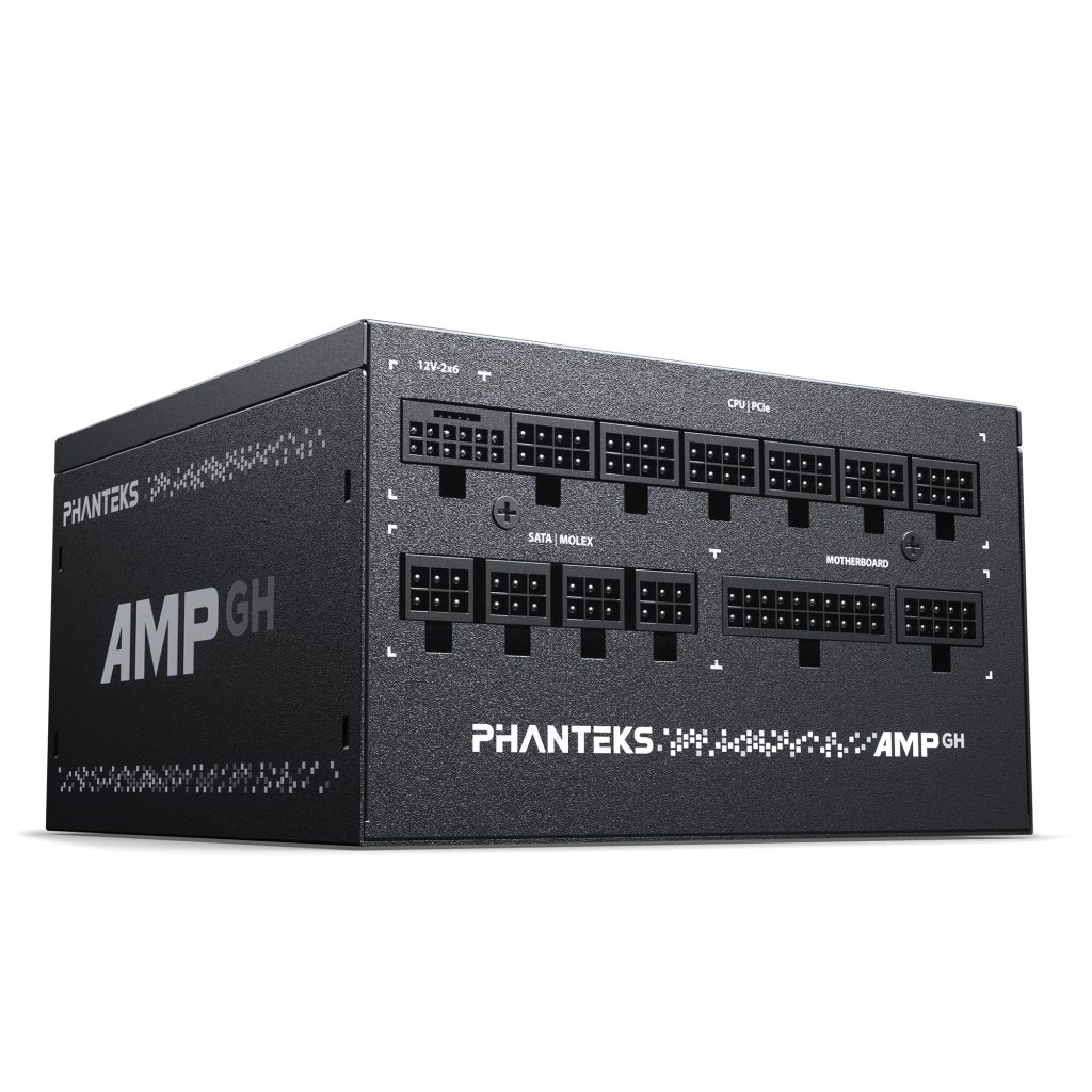 Phanteks AMP GH 1200W 80 PLUS Platinum power supply, PCIe 5.1, ATX 3.1 - 1200 Watt, black