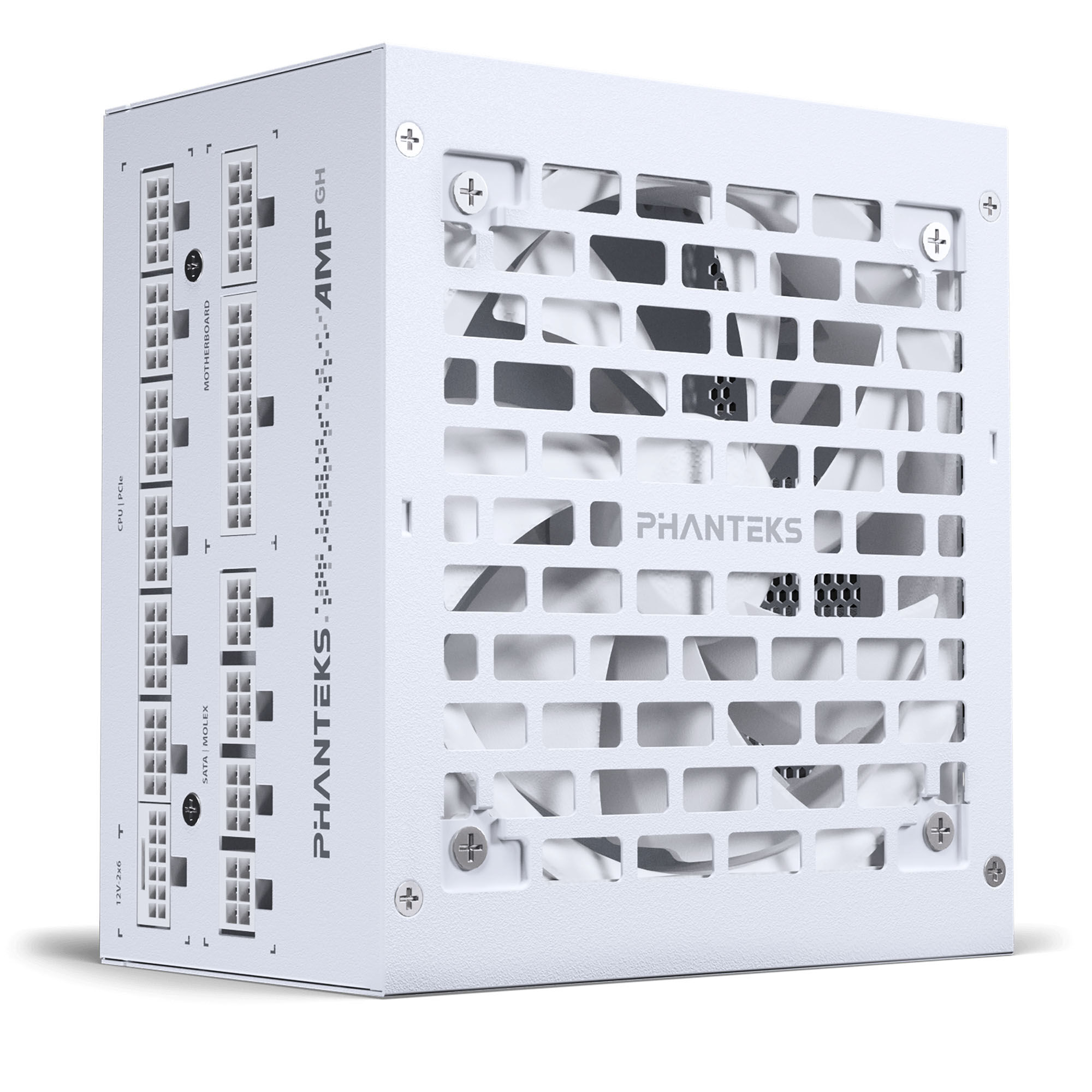 Phanteks AMP GH 1200W 80 PLUS Platinum power supply, PCIe 5.1, ATX 3.1 - 1200 Watt, White