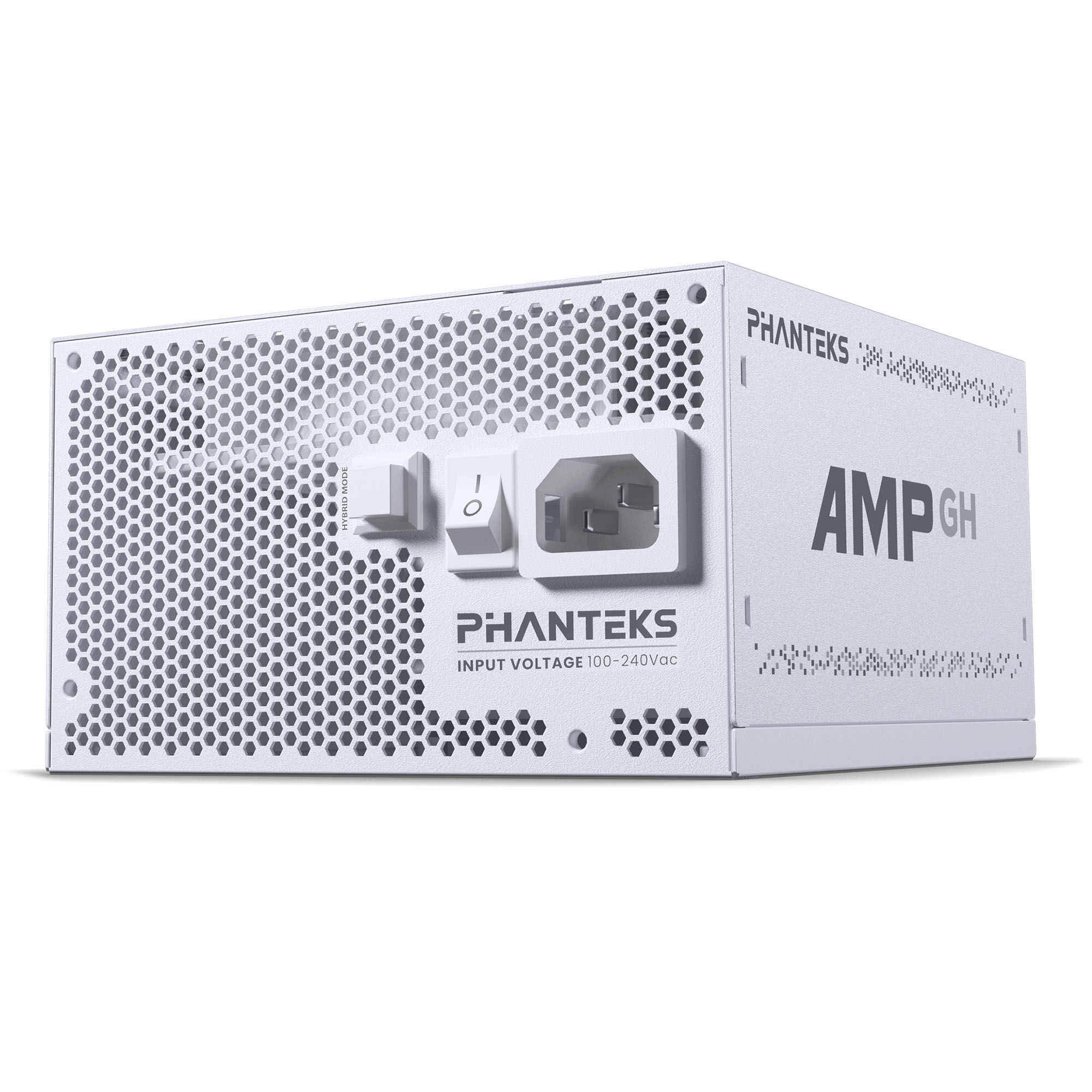 Phanteks AMP GH 1200W 80 PLUS Platinum power supply, PCIe 5.1, ATX 3.1 - 1200 Watt, White