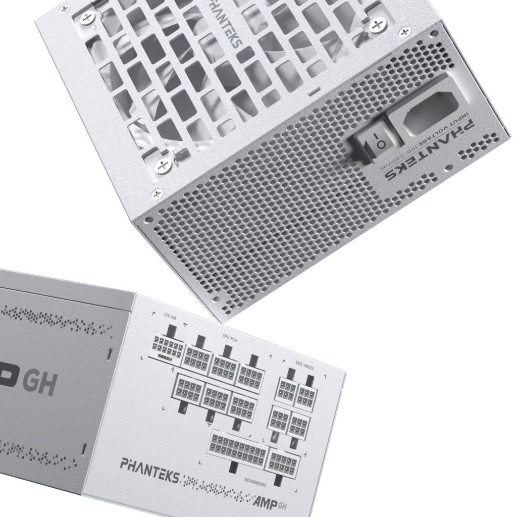 Phanteks AMP GH V2 1000W 80 PLUS Platinum power supply, PCIe 5.1, ATX 3.1 - 1000 Watt, white : image 5