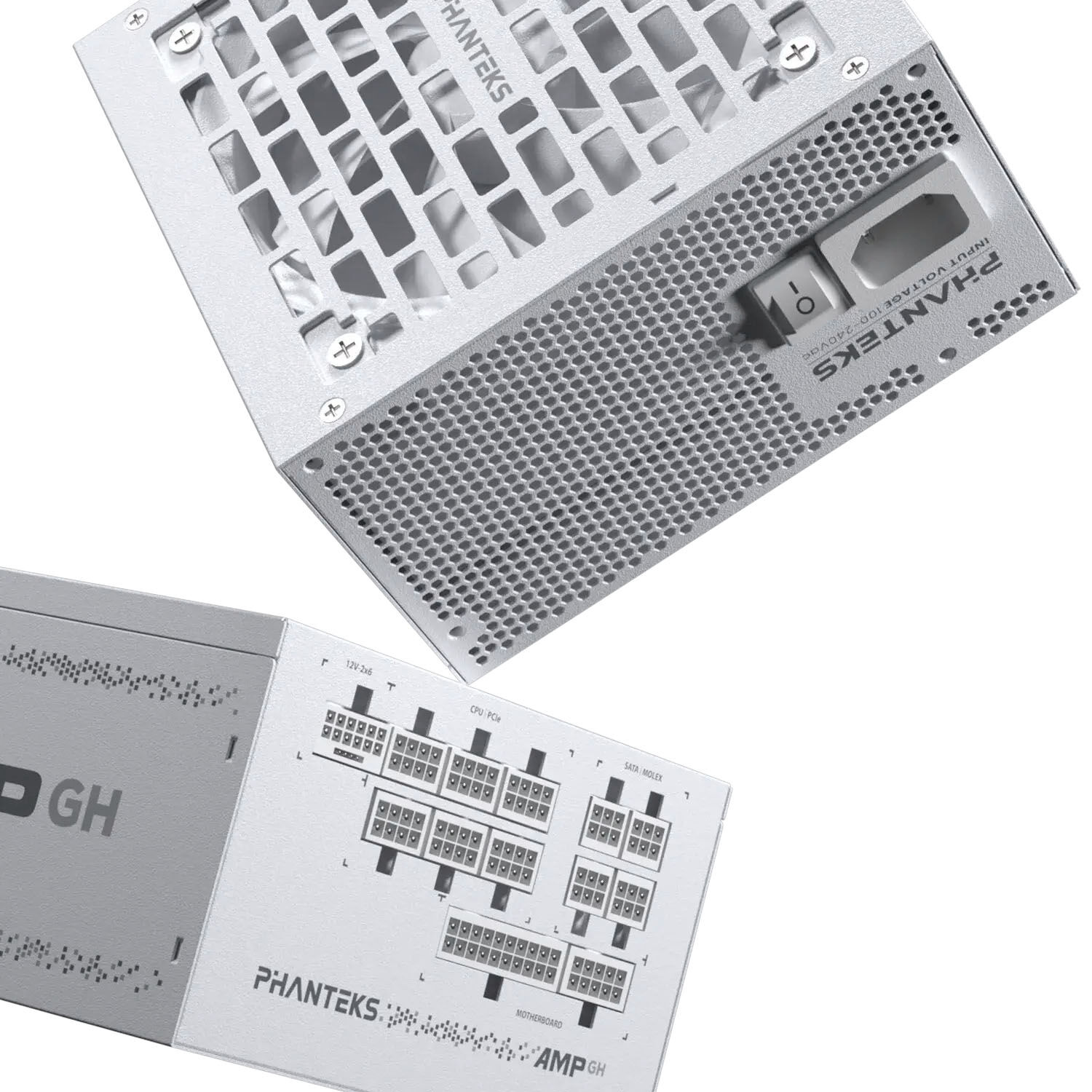 Phanteks AMP GH V2 1000W 80 PLUS Platinum power supply, PCIe 5.1, ATX 3.1 - 1000 Watt, white : image 5
