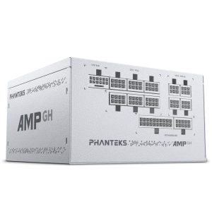 Phanteks AMP GH V2 1000W 80 PLUS Platinum power supply, PCIe 5.1, ATX 3.1 - 1000 Watt, white : image 3