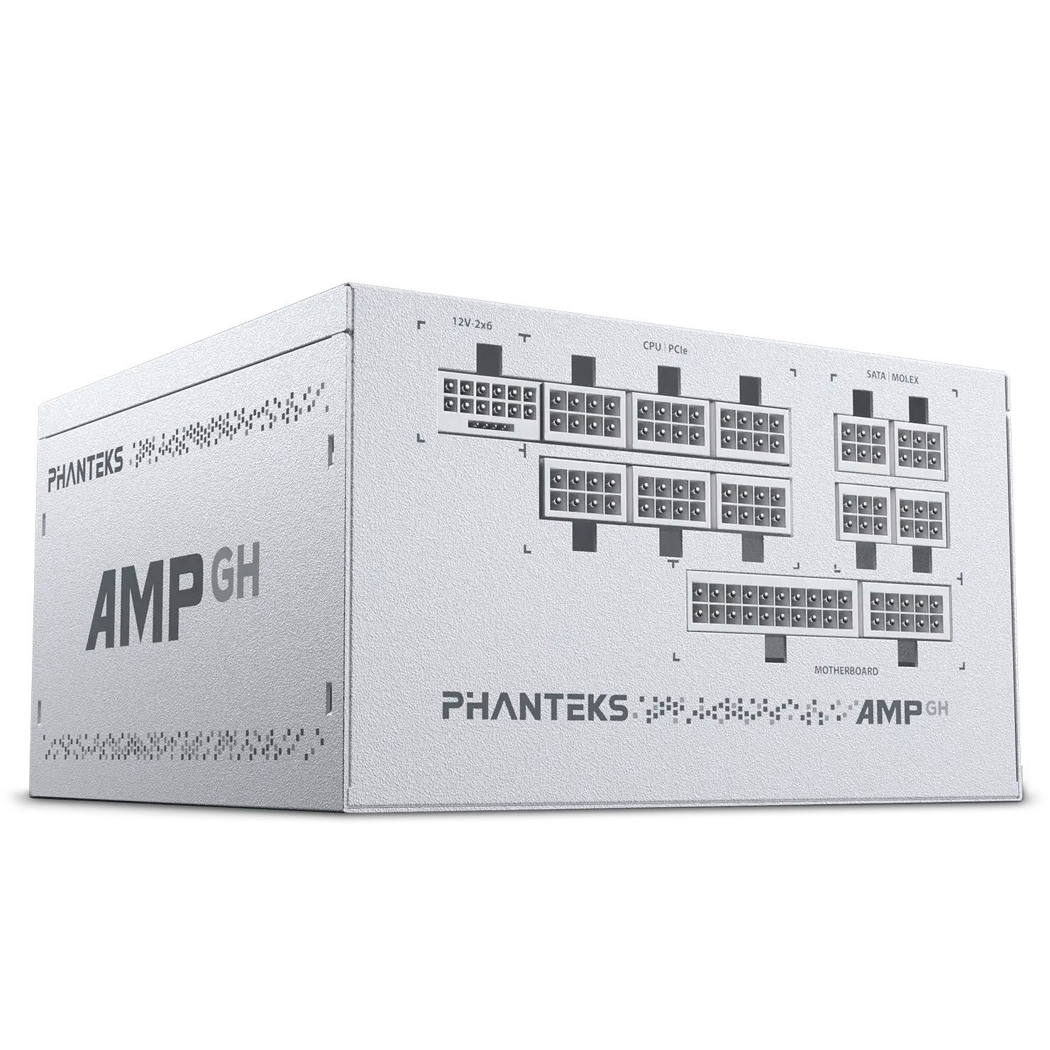 Phanteks AMP GH V2 1000W 80 PLUS Platinum power supply, PCIe 5.1, ATX 3.1 - 1000 Watt, white : image 3