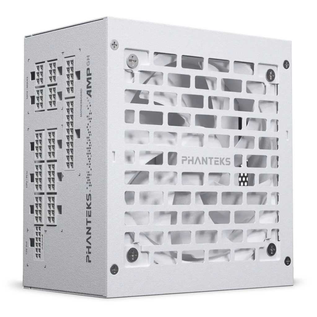 Phanteks AMP GH V2 1000W 80 PLUS Platinum power supply, PCIe 5.1, ATX 3.1 - 1000 Watt, white : image 1