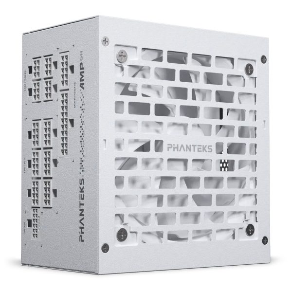 Phanteks AMP GH V2 1000W 80 PLUS Platinum power supply, PCIe 5.1, ATX 3.1 – 1000 Watt, white