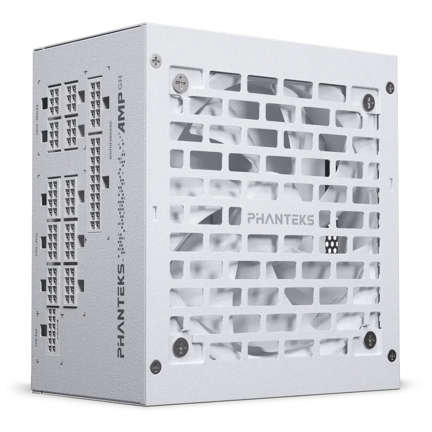 Phanteks AMP GH V2 1000W 80 PLUS Platinum power supply, PCIe 5.1, ATX 3.1 - 1000 Watt, white : image 1