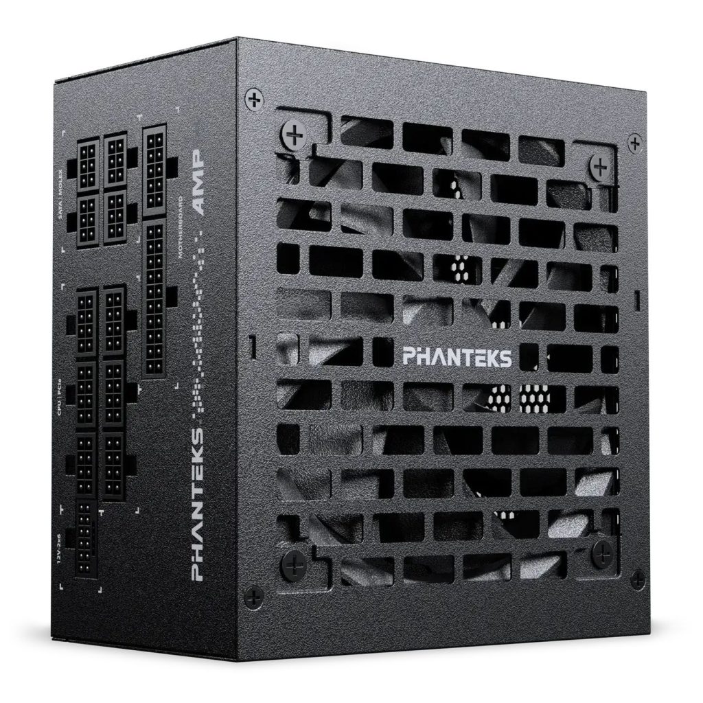 Phanteks AMP GH V2 1000W 80 PLUS Platinum power supply, PCIe 5.1, ATX 3.1 - 1000 Watt, black : image 1